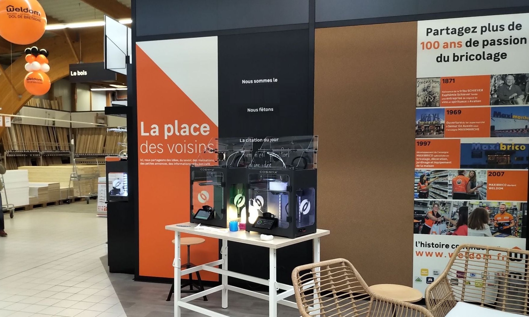 Service d'impression 3D Adeo/Cosmyx project image
